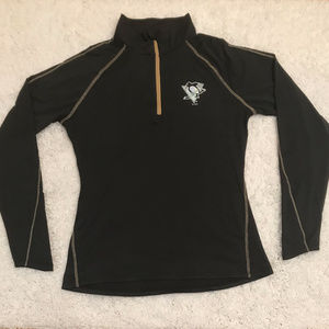 NHL Pittsburgh Penguins Light Weight Track Shirt